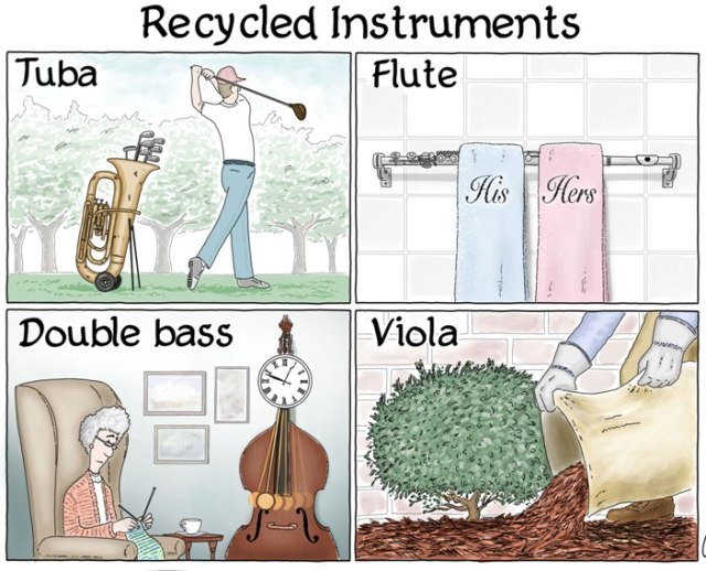 Instrumentos reciclados