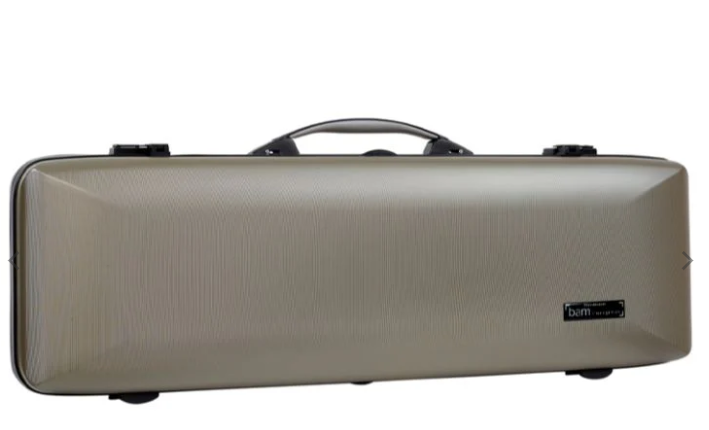 Estuche de violín rectangular