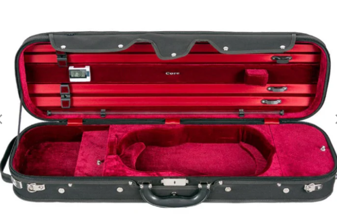 Estuche clásico de madera interior terciopelo